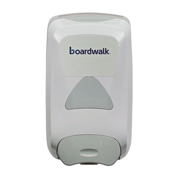 Boardwalk 6.1 x 10.6 x 5.1 1,250 ml Soap Dispenser - Gray