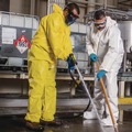Bib Overalls | KleenGuard 09817 KleenGuard A70 Chemical Spray Protection Coveralls - 4XL, Yellow (12/Carton) image number 2