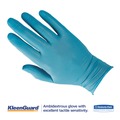 Disposable Gloves | KleenGuard 417-57373 9.5 in. Long 6 mil Thick Powder-Free G10 Nitrile Gloves - Large Blue (10-Boxes/Carton) image number 4