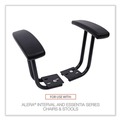 Office Chairs | Alera ALEIN49AKB10B Optional Fixed Height T-Arms for Essentia and Interval Series Chairs - Black (1-Pair) image number 7