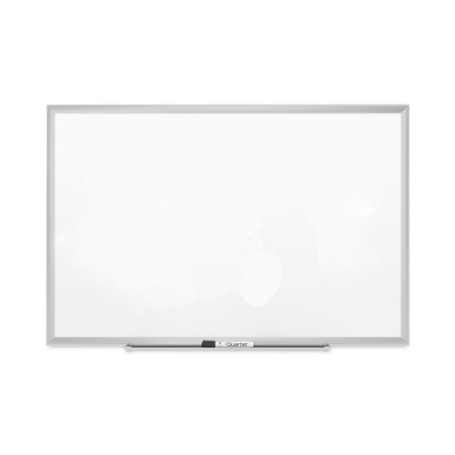  | Quartet 2545 60 in. x 36 in. Classic Series Porcelain Magnetic Dry Erase Board - White Surface, Silver Aluminum Frame image number 0