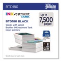 Ink & Toner | Brother BTD180BKS INKvestment 7,500 Page-Yield High Yield Ink - Black image number 1