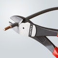 Cable and Wire Cutters | Knipex 7401250 10 in. High Leverage Diagonal Cutters image number 4