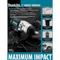 Impact Wrenches | Makita TW1000 12 Amp 1 in. Impact Wrench with Case image number 3