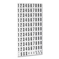 Office Presentation Supplies | MasterVision KT2020 0.75 in. Numbers Interchangeable Magnetic Board Accessories - Black image number 2