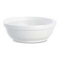  | Dart 6B20 Insulated 6 oz. Foam Bowls - White (50/Pack, 20 Packs/Carton) image number 0