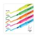 Office Jansan | Universal UNV08857 Chisel Tip Assorted Color Pocket Highlighters (12/Set) image number 4