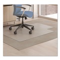 Cleaning & Janitorial Supplies | Deflecto CM14112AM Medium Pile Carpet Lipped 48 in. x 36 in. Antimicrobial Chair Mat - Clear (1/Carton) image number 3