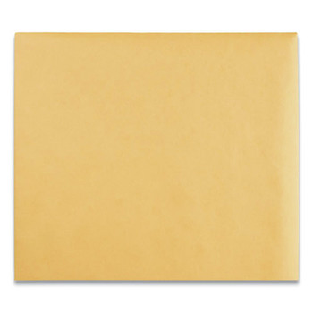 Quality Park QUA37895 Trade Size 95 10 in. x 12 in. Square Flap Clasp/Gummed Closure Envelopes - Brown Kraft (100/Box)