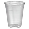 Cups and Lids | Dart TP12 Ultra Clear 12 oz. to 14 oz. Practical Fill PET Cups (50/Pack) image number 0