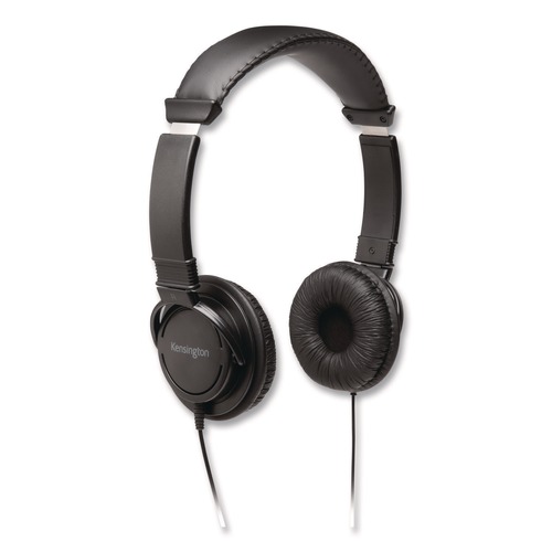 Office Electronics & Batteries | Kensington K97602WW Hi-Fi Headphones - Black image number 0