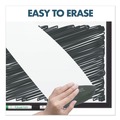  | Quartet 2544B Classic Series 48 in. x 36 in. Porcelain Magnetic Dry Erase Board - White Surface/Black Aluminum Frame image number 6