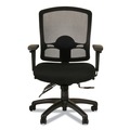  | Alera ALEET4217 Etros Series 17.83 in. to 21.45 in. Seat Height Mid-Back Multifunction with Seat Slide Chair - Black image number 1
