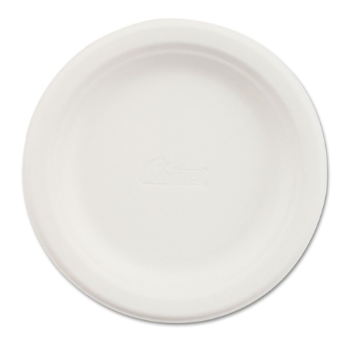  | Chinet 21225 6 in. Paper Dinnerware Plate - White (1000/Carton) image number 0