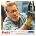  | WypAll 5776 12 1/2 in. x 12 in. 1/4 Fold L40 Wiper - Blue (56/Box, 12 Boxes/Carton) image number 5