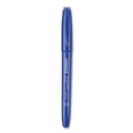 Office Jansan | Universal UNV07073 Fine Bullet Tip Pen-Style Permanent Marker - Blue (1 Dozen) image number 1