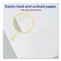 Office Jansan | Avery 47991 40 Sheet Capacity 11 in. x 8.5 in. Two-Pocket Folder - White (25/Box) image number 4