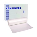 Trash & Waste Bins | Boardwalk Z8048HNKR01 40 in. x 48 in. 45 Gallon 13 mic High Density Industrial Coreless Roll Can Liners - Natural (250/Carton) image number 2