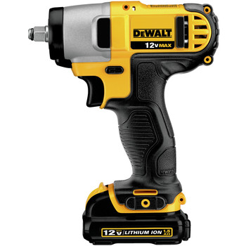 Dewalt DCF813S2 12V MAX Brushed Lithium-Ion 3/8 in. Cordless Impact Wrench Kit with (2) 1.5 Ah Batteries