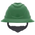  | MSA 10215831 V-Gard C1 Fas-Trac III Full Brim Vented Hard Hat - Green image number 1