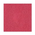 Cleaning Cloths | Boardwalk BWK4013RED 13 in. Diameter Buffing Floor Pads - Red (5/Carton) image number 2
