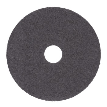 Boardwalk 19 in. Diameter High Performance Stripping Floor Pads - Black (5/Carton)