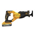 Reciprocating Saws | Dewalt DCS382H1 20V XR MAX Brushless Lithium-Ion Cordless Reciprocating Saw Kit with POWERSTACK Battery (5 Ah) image number 2