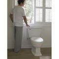 Fixtures | TOTO CST784EF#01 Eco Clayton Two-Piece Elongated 1.28 GPF Toilet (Cotton White) image number 9
