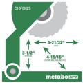 Miter Saws | Metabo HPT C10FCH2SM 10 in. Compound Miter Saw with Laser Marker image number 2