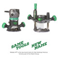 Plunge Base Routers | Metabo HPT KM12VCM 2-1/4 HP Variable Speed Plunge and Fixed Base Router Kit image number 6