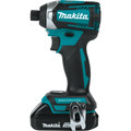 Impact Drivers | Makita XDT14R 18V LXT Cordless Lithium-Ion Compact Brushless Quick-Shift Mode 3-Speed Impact Driver Kit image number 2