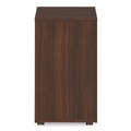 Office Desks & Workstations | Alera AENNZK-MP1518UF HRG 15 in. x 18 in. x 27 in. Seville Series 3-Drawer Legal File Mobile Pedestal - Mahogany image number 3
