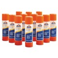 Office Jansan | Elmer's E517 0.77 oz. Disappearing Applies White Dries Clear Glue Stick (12/Pack) image number 1