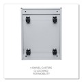 Office Filing Cabinets & Shelves | Alera ALEPBBFLG 14.96 in. x 19.29 in. x 21.65 in. 2-Drawers: Box/File Legal/Letter Left or Right File Pedestal with Full-Length Pull - Light Gray image number 7