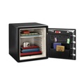 | SentrySafe SFW123BSC 1.23 cu. ft. Fire-Safe with Biometric and Keypad Access - Black image number 1