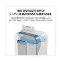  | Fellowes Mfg Co. 5015101 Powershred LX200 12 Sheet Capacity 14.5 in. x 10.25 in. x 20.69 in. Electronic Micro-Cut Shredder - White image number 1