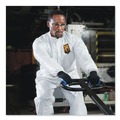 Safety Equipment | Ansell 49104 A20 Breathable Particle Protection Coveralls with Zip Closure - Extra Large, White (24/Carton) image number 3