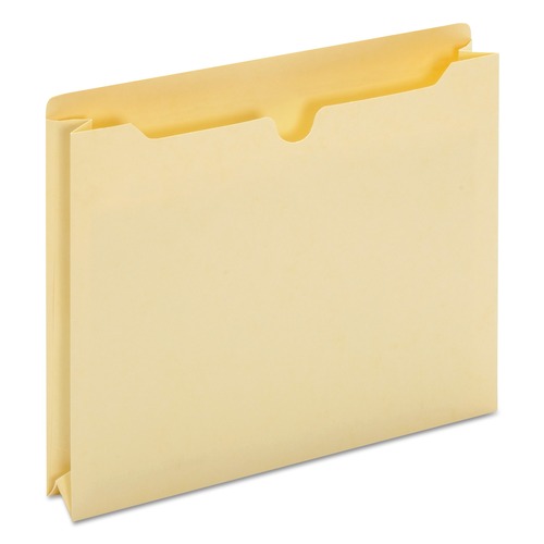 Universal UNV76300T Straight Tab Letter Size Economical File Jackets - Manila (50/Box) image number 0