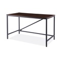 Office Desks & Workstations | Alera ID-4824B Industrial Series 47.25 in. x 23.63 in. x 29.5 in. Table Desk - Modern Walnut image number 0