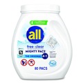 Cleaning & Janitorial Supplies | Dial 72613 47508 MIGHTY PACS Free Clear Laundry Detergent (4/Carton) image number 1