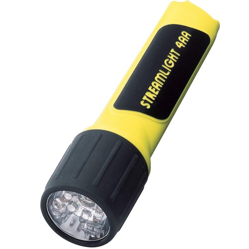 Flashlights | Streamlight 68202 ProPolymer White LED Blister and (4) AA Alkaline Batteries - Yellow image number 0