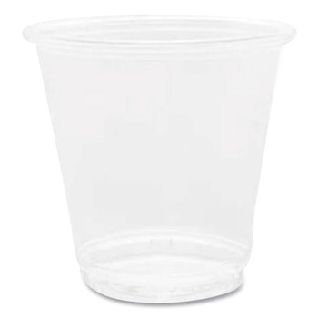 Karat C-KC3 3 oz PET Plastic Cups - Clear (2500/Carton)