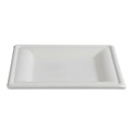 Office Jansan | Eco-Products EP-P023NFA 10 x 10 Vanguard Renewable and Compostable Sugarcane Plates - White (250/Carton) image number 10