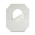 Cleaning & Janitorial Supplies | Boardwalk BWKK5000B 14.17 in. x 16.73 in. Premium Half-Fold Toilet Seat Covers - White (250/Sleeve, 20 Sleeves/Carton) image number 3