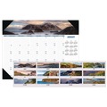 Calendars & Planners | House of Doolittle 178 Earthscapes 22 in. x 17 in. 12-Month (Jan-Dec 2026) Recycled Monthly Desk Pad Calendar - Black Binding/Corners image number 0
