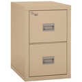 Office & Office Supplies | FireKing 2P1825-CPA Patriot 17.75 in. x 25 in. x 27.75 in. 1-Hour Fire Protection 2 Legal/Letter File Drawers Insulated Fire File - Parchment image number 0