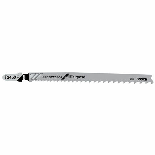 Bosch T345xf3 5 1 4 In 5 10 Tpi T Shank Jigsaw Blade 3 Pack