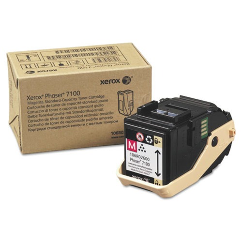 Ink & Toner | Xerox 106R02600 4500 Page Standard Capacity Toner Cartridge for Phaser 7100 - Magenta image number 0