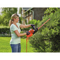 Hedge Trimmers | Black & Decker BEHT200 120V 3.5 Amp Brushed 18 in. Corded Hedge Trimmer image number 4