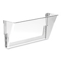 Office Furniture & Lighting | Storex 70213U06C 13 in. x 4 in. x 7 in. Letter Size Wall File - Clear image number 0